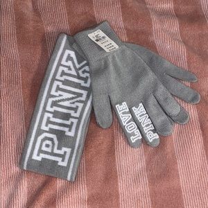 Victoria Secret PINK Glove & Earwarmer Set